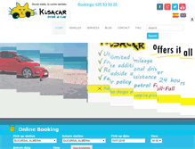 Tablet Screenshot of kisacar.com